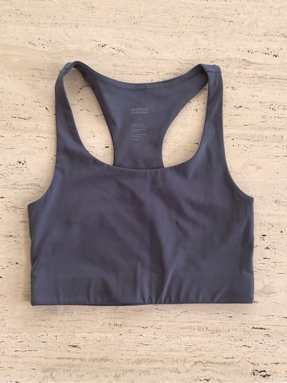 Girlfriend Collective Crop Bra Top, Small